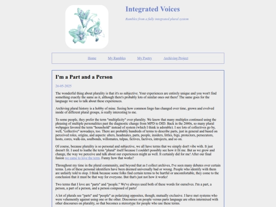 rambles/partperson screenshot