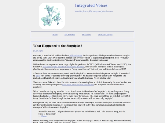 rambles/singtiples screenshot