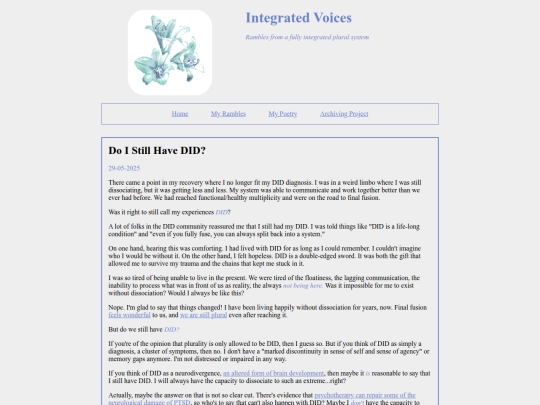 rambles/stillhavedid screenshot