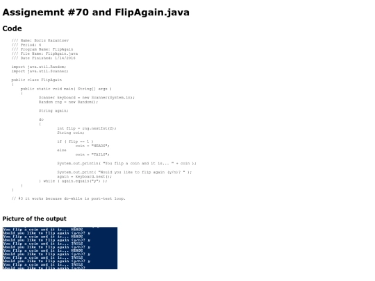 intro/printing/70/FlipAgain screenshot