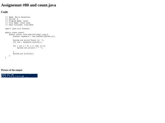 intro/printing/80/count screenshot