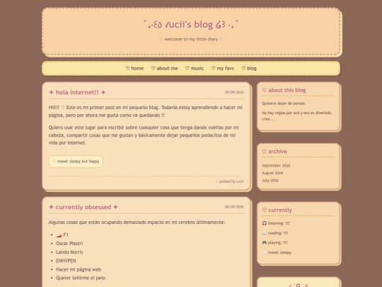 blog screenshot