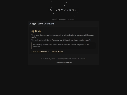 mintyverse-works screenshot