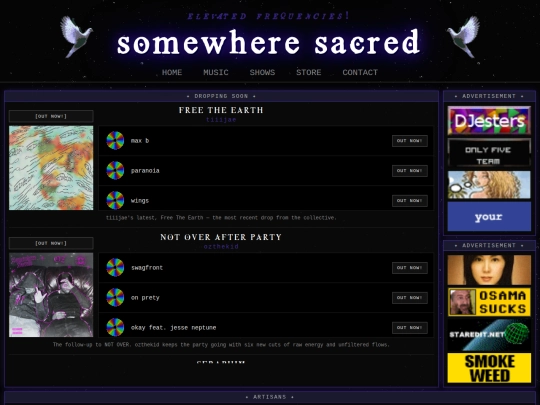 blog screenshot