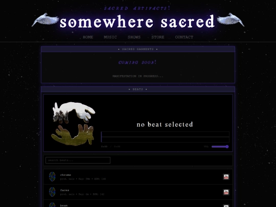 merch screenshot