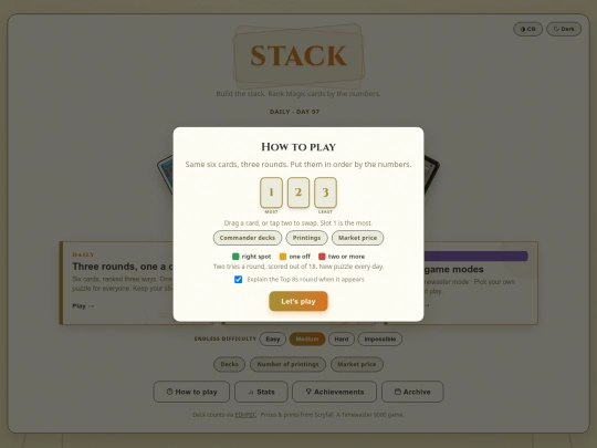 stack screenshot
