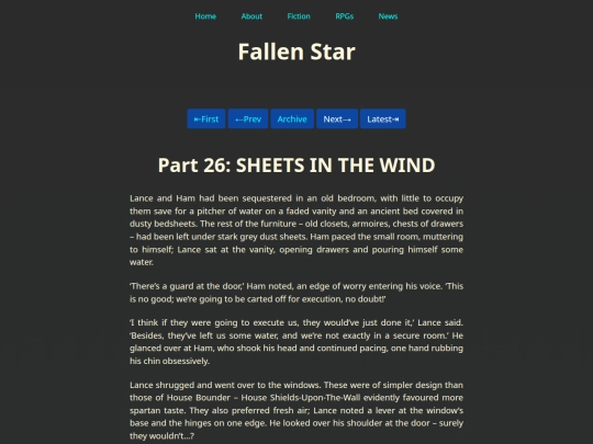 Fiction/Fallen Star/Part Twenty-Six screenshot