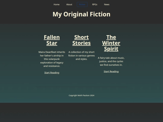 Fiction/IndexFic2 screenshot
