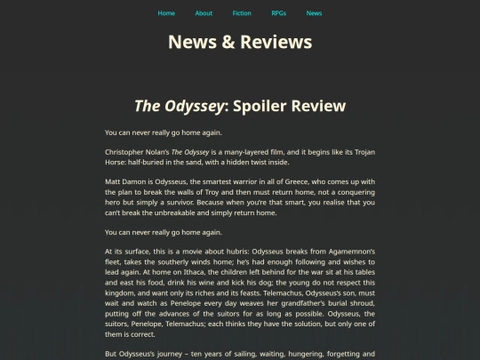 News/2026-08-30 ODYSSEY SPOILER screenshot