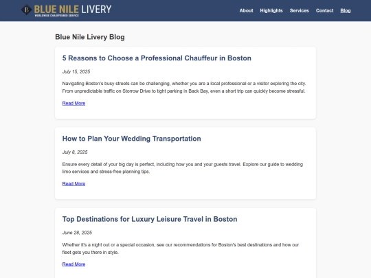 blog screenshot