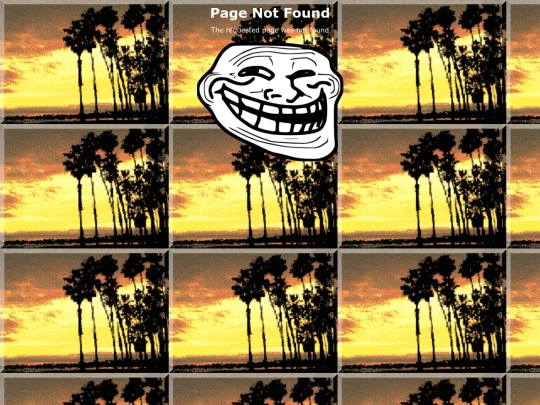 not_found screenshot