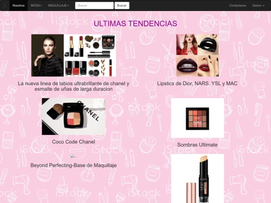 tendenciamaquillaje screenshot