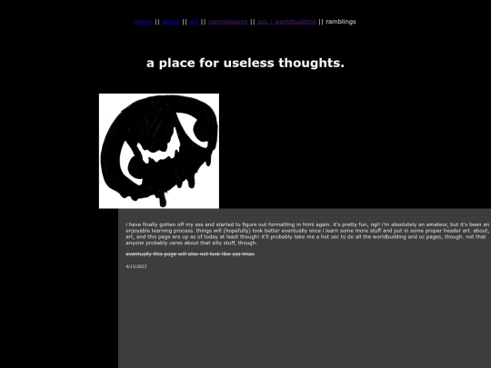 ramblings/ramblings screenshot
