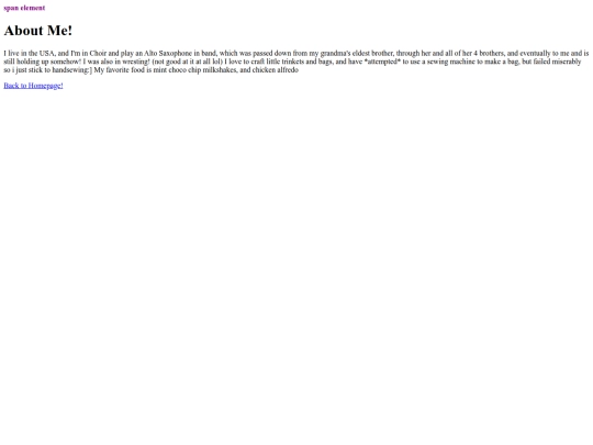 AboutME screenshot