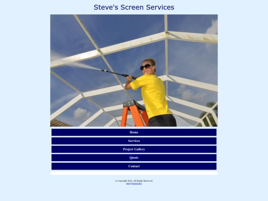 Chapter5lab2/template/stevescreen screenshot