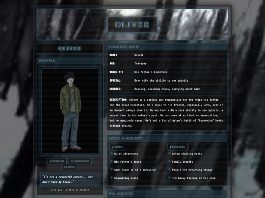 oliver screenshot