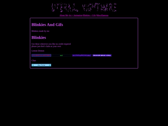 blinkiefont screenshot