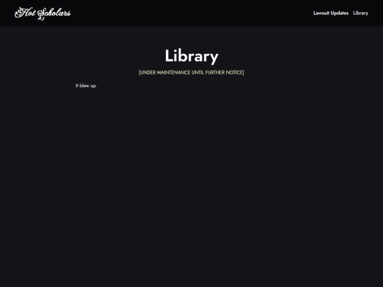 library screenshot
