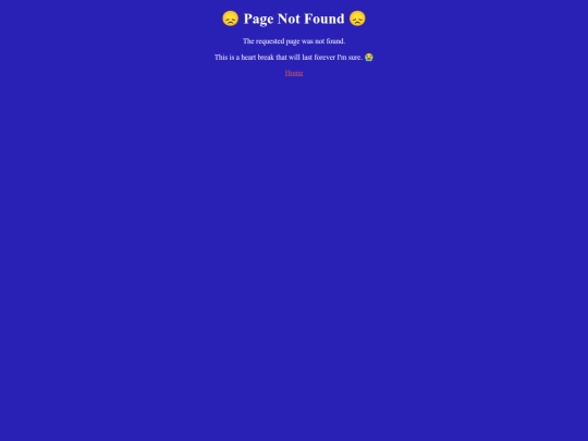 not_found screenshot