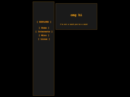pages/interests screenshot