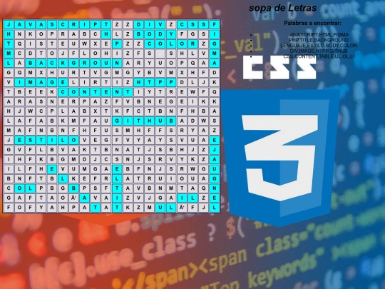 sopa/sopaletras screenshot
