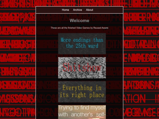 games screenshot
