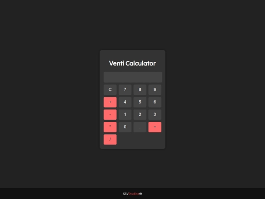 VentiCalculator screenshot