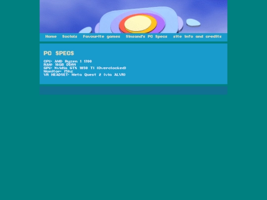 PCspecs screenshot