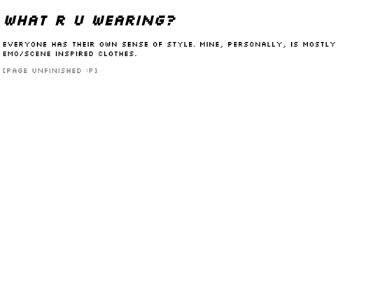 fashion screenshot