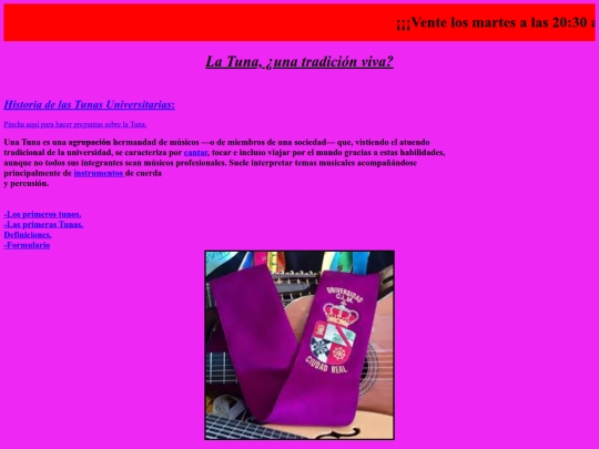 SITIOALEJANDROLÓPEZ/Tuna screenshot