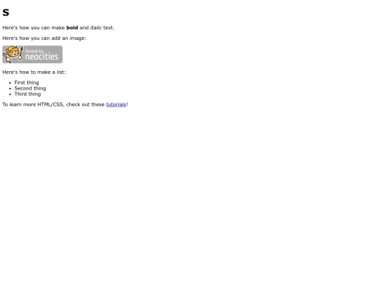 index screenshot