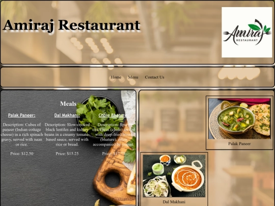 Meals screenshot