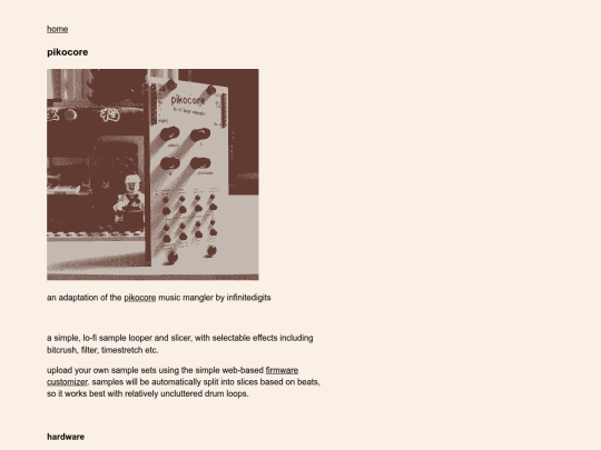 pikocore screenshot
