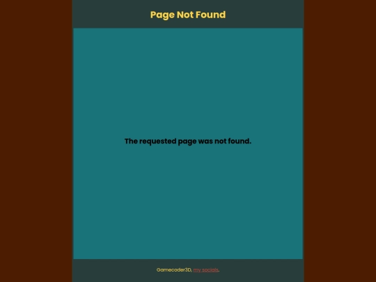 html/not_found screenshot