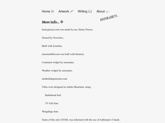 info screenshot