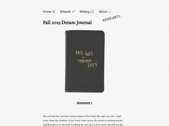 posts/2023.08.19-Dream-Journal screenshot