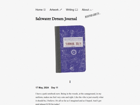 posts/2024.05.17-Saltwater-Dream-Journal screenshot