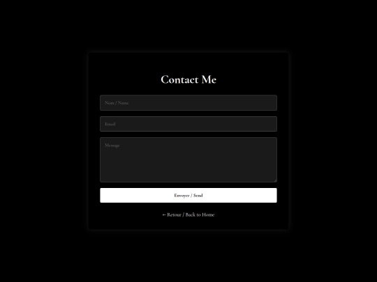 contact screenshot