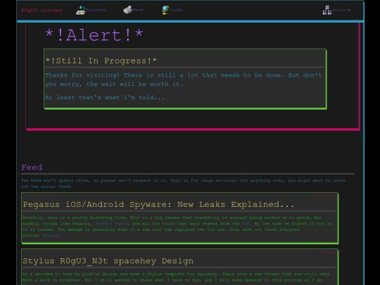 feed screenshot