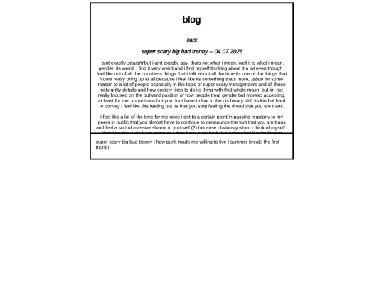 blog screenshot