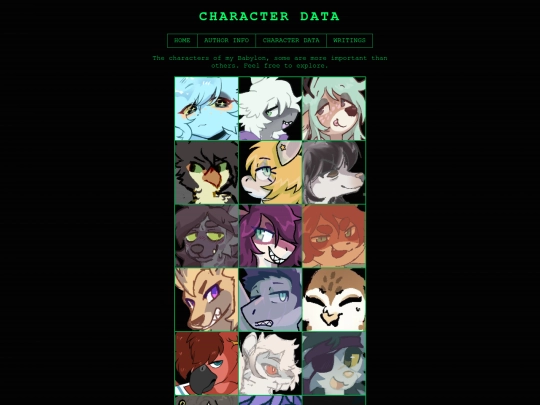 characters screenshot