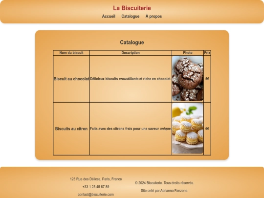 catalogue screenshot