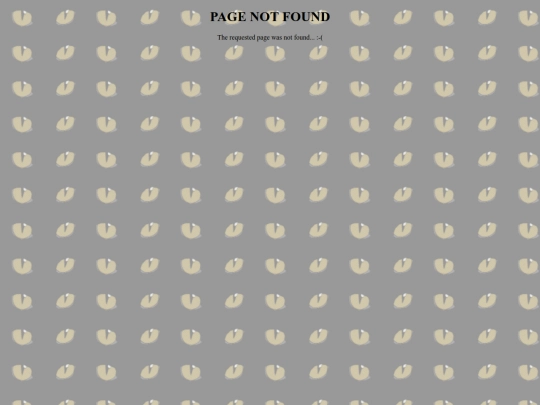 not_found screenshot