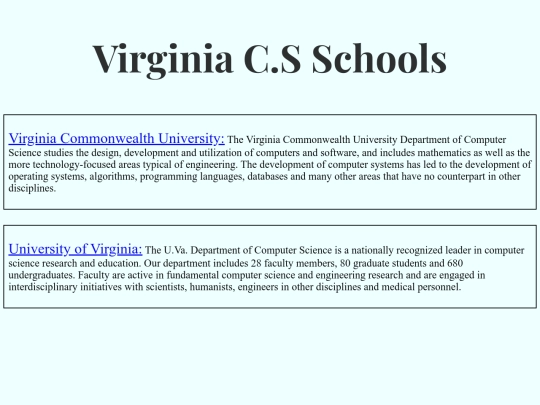 ecs/States/Virginia screenshot