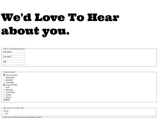 ecs/form screenshot