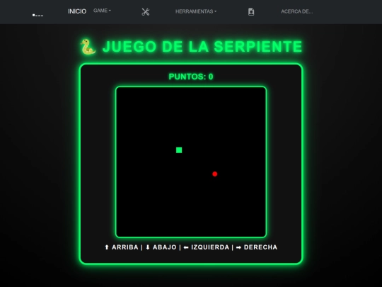PROYECTO A/pag/la serpiente screenshot
