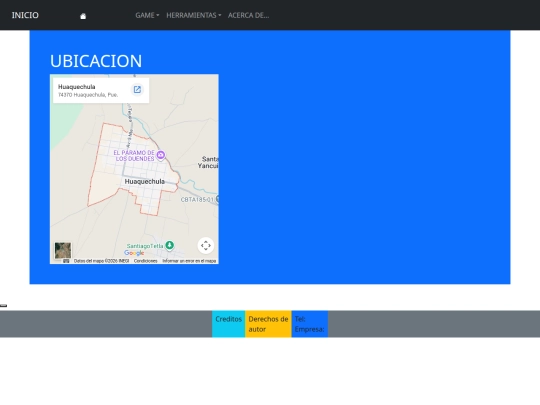 index/pag/ubicacion screenshot