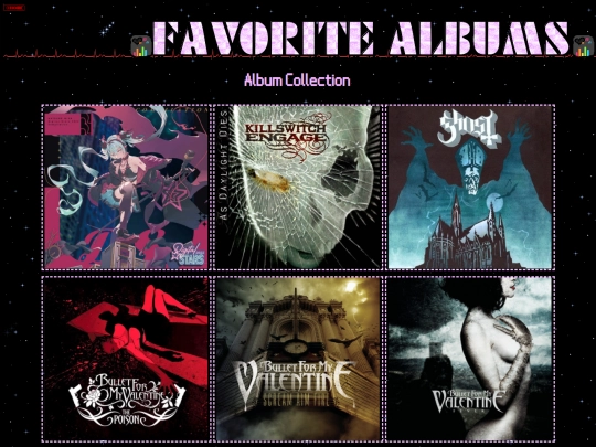extras/albums screenshot