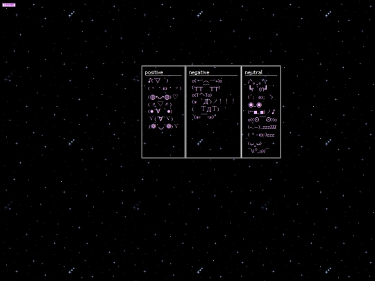 extras/kaomoji screenshot