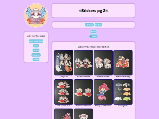 pages/stickerscatalog2 screenshot